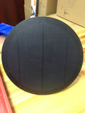 Circular solar photovoltaic panel